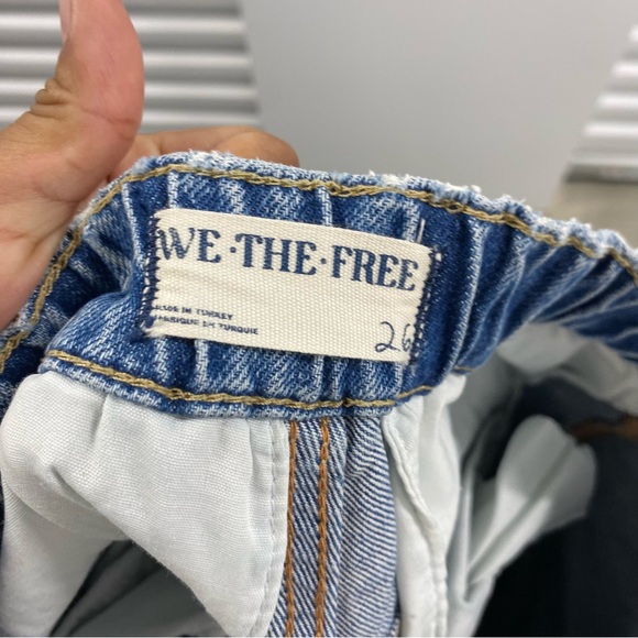 Free people we the free Cargo Jeans High rise Size 26 - Picture 5 of 8